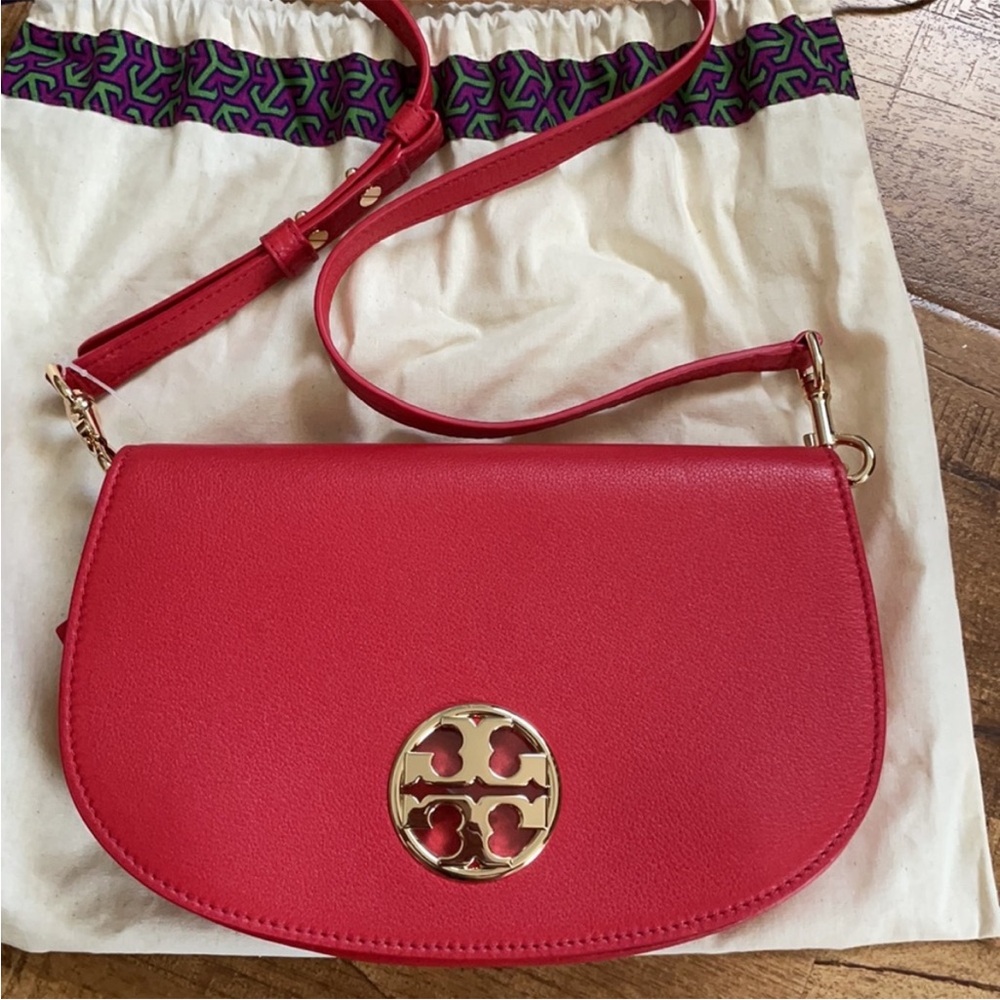 Jamie Leather Clutch